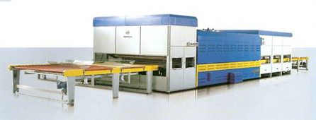 Bend tempering furnaces of double direction MT-GSX